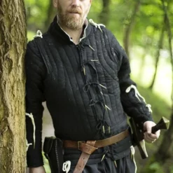 Epic Armoury 15th Century Acketon Black