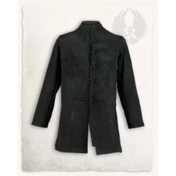 Mytholon 17th Century Suede Jacket Tilly, Black (buffcoat)