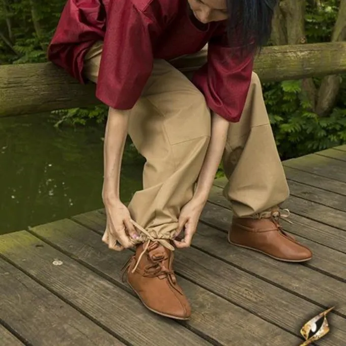 Epic Armoury Basic Kids Trousers, Beige - Image 3