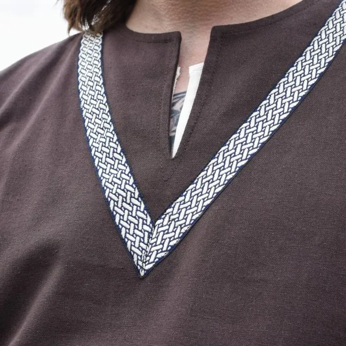 Birka Tunic Knut, Short Sleeves, Brown - Image 5