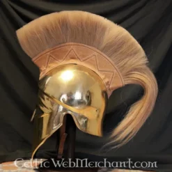 Deepeeka Corinthian Helmet With Crest