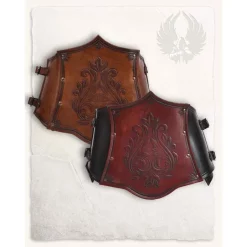 Mytholon Corset Isolde With Flowers, Brown