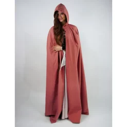 Leonardo Carbone Cotton Cloak, Red