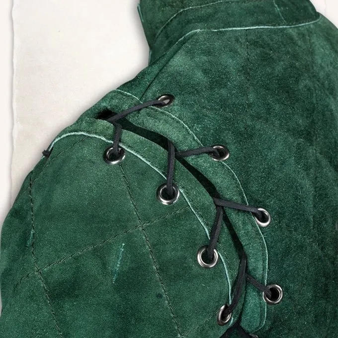 Mytholon Gambeson Arthur Suede Leather Complete Set Green - Image 5