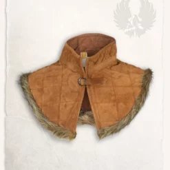 Mytholon Gambeson Collar Nimue Suede Leather Light Brown