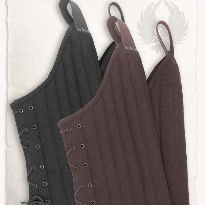 Mytholon Gambeson Leg Protectors Leopold Black - Image 2