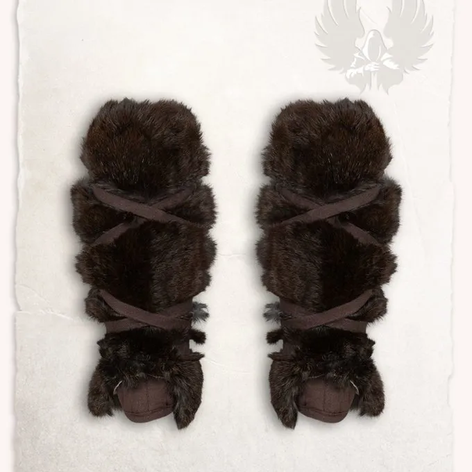 Mytholon Greave Farald Dark Fur