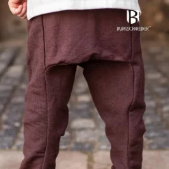 Burgschneider Kids Thorsberg Trousers Ragnarsson, Brown