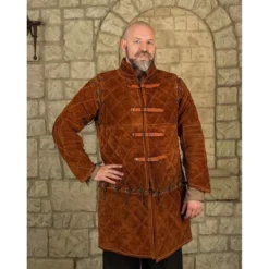 Mytholon Leather Gambeson Arthur Light Brown