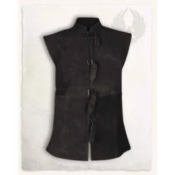 Mytholon Leather Vest Orthello, Black