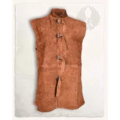 Mytholon Leather Vest Orthello, Light Brown