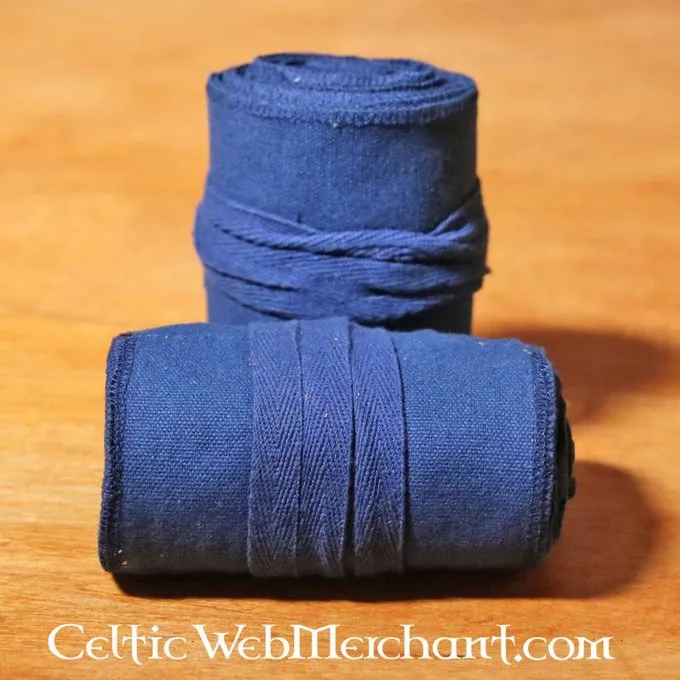 Leg Wrappings Ubbe, Blue - Image 2