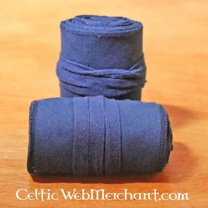 Leg Wrappings Ubbe, Blue - Image 3