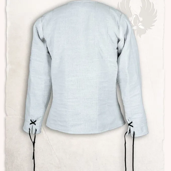 Mytholon Linen Gambeson Aulber White - Image 2