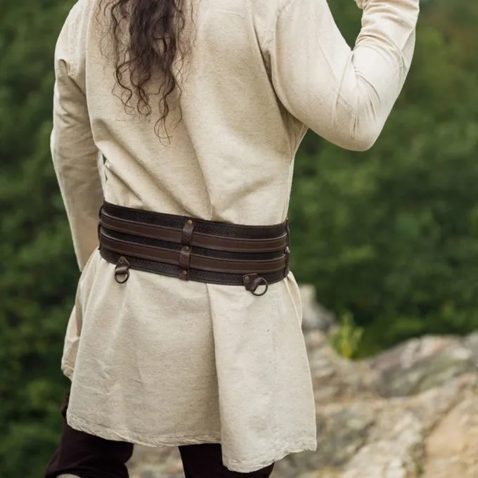 Leonardo Carbone Linen Viking Tunic Ragnar, Natural - Image 5