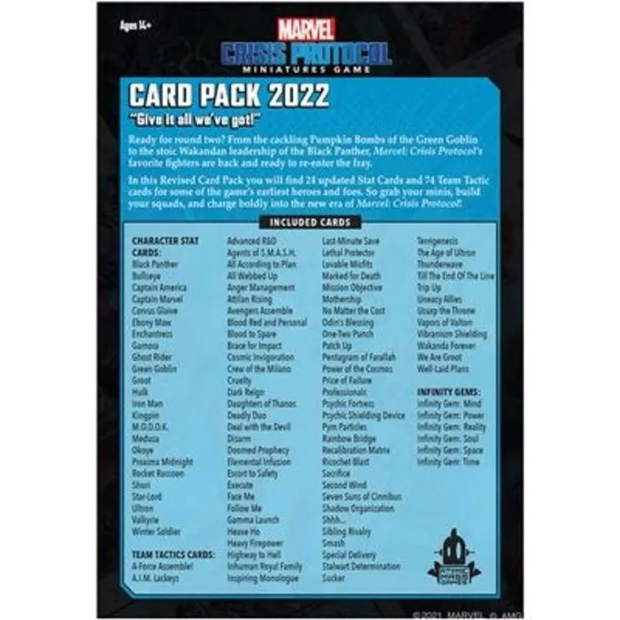 ATOMIC MASS GAMES Marvel CP Card Pack 2022 - Image 2