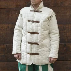 Epic Armoury Medieval Belt Gambeson Natural