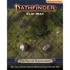 PAIZO Pathfinder Flip-Mat The Fall Of Plaguesto 2nd Ed.