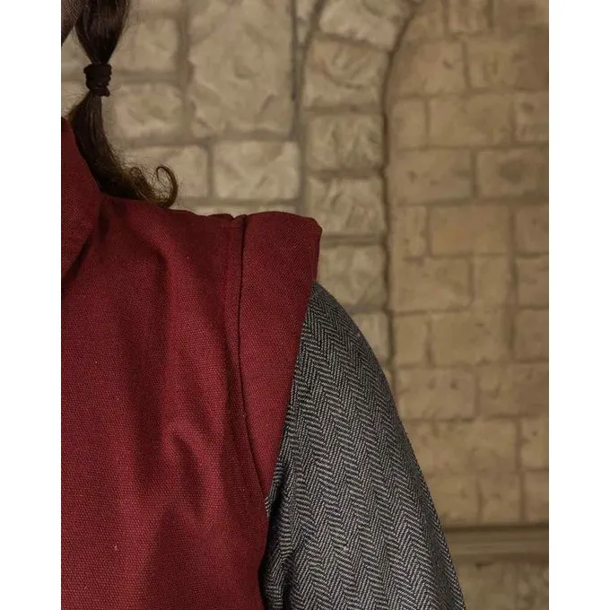 Mytholon Renaissance Vest Tilly Wool, Red - Image 3