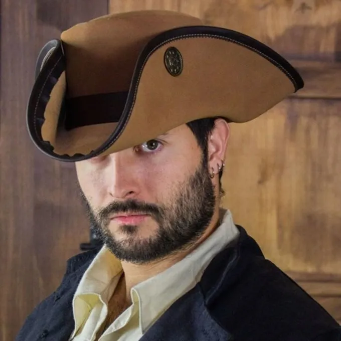 Rawblade Tricorn Three Doublons, Light Brown - Image 5