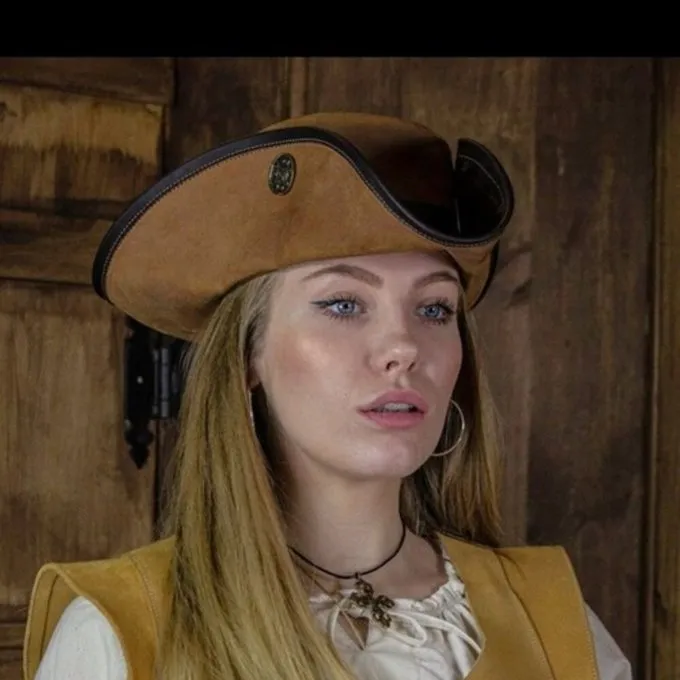 Rawblade Tricorn Three Doublons, Weathered Brown - Image 5