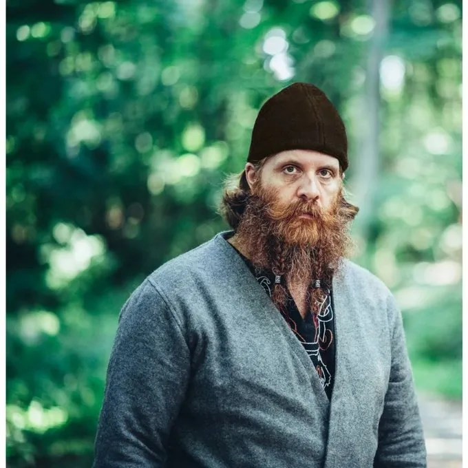 Leonardo Carbone Viking Cap Ari Wool, Dark Brown