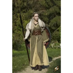 Epic Armoury Viking Dress Astrid, Green/beige