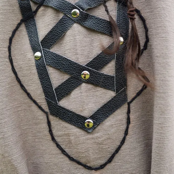 Leonardo Carbone Viking Tunic Farulfr, Sand - Image 6