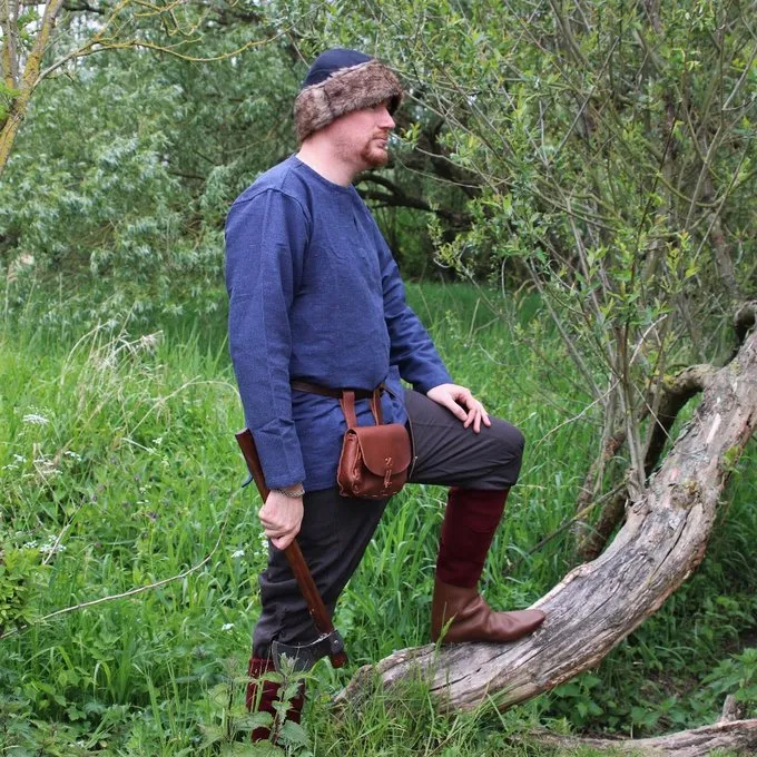 Leonardo Carbone Viking Tunic Hans, Blue - Image 2