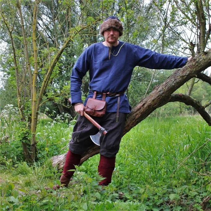 Leonardo Carbone Viking Tunic Hans, Blue - Image 6