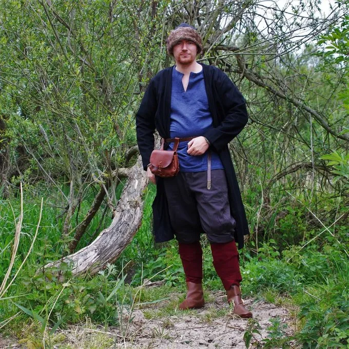 Leonardo Carbone Viking Tunic Hans, Blue