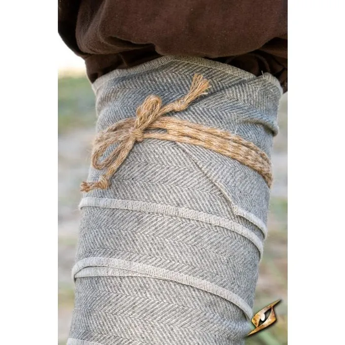 Epic Armoury Viking Winingas Herringbone Motif, Light Grey - Image 2